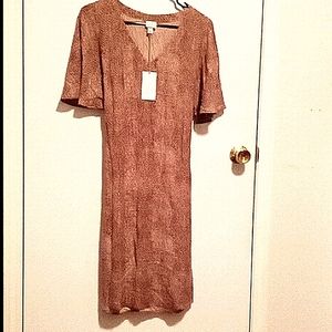 A New Day Animal Print Dress